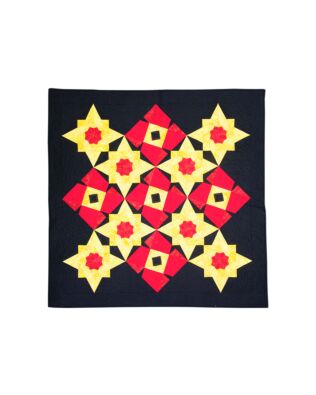 GO! Duck Creek Flowers Throw Quilt Pattern