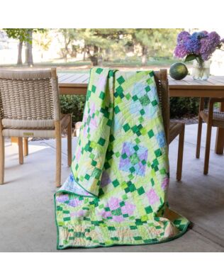 GO! Blarney Stone Throw Quilt Pattern