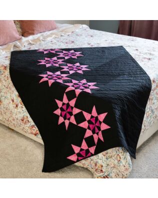 GO! Modern Enigma Star Throw Quilt Pattern