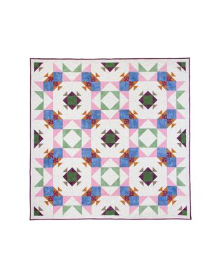 GO! Dancing Spools Throw Quilt Pattern