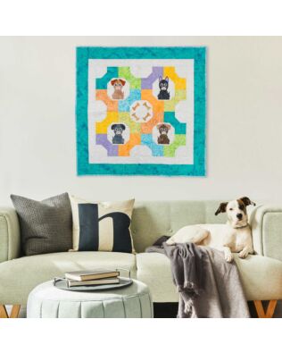 GO! Dapper Doggies Wall Hanging Pattern