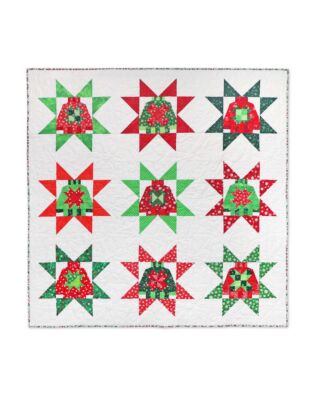 GO! Sweater Star Sampler Throw Quilt Pattern