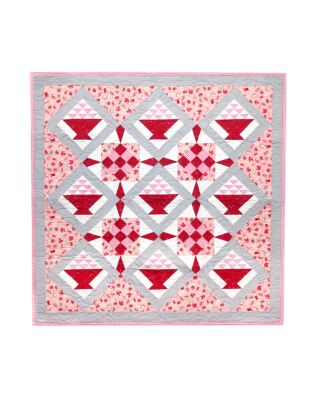 GO! Tea at a Picnic Throw Quilt Pattern