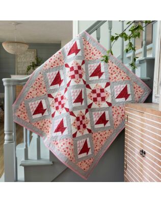 GO! Tea at a Picnic Throw Quilt Pattern