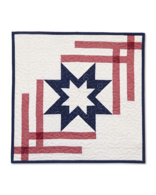 GO! Red, White & Bold Throw Pillow Pattern