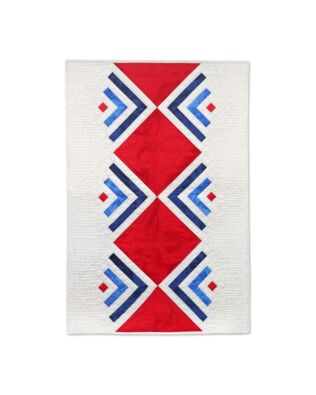 GO! Modern Cabin Throw Quilt Pattern