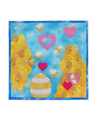 GO! Sweet Bee Wall Hanging Pattern