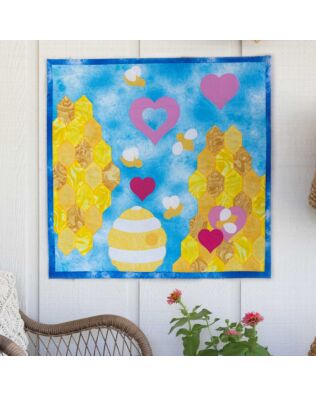 GO! Sweet Bee Wall Hanging Pattern