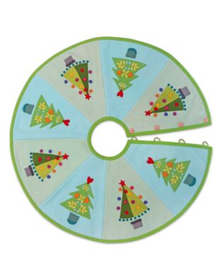 GO! Mini Christmas Tree Skirt Pattern by Sue Spargo