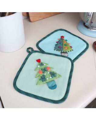 GO! Pot Holder Set Pattern by Sue Spargo