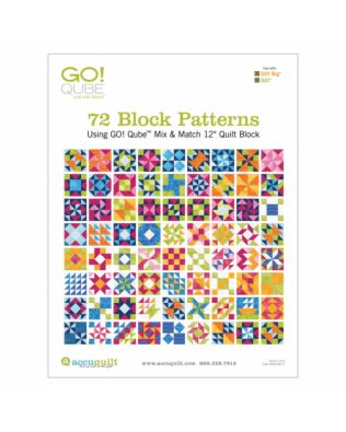 72 Block Patterns for GO! Qube Mix & Match Booklet