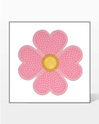 GO! Emoji Flowers Embroidery by V-Stitch Designs