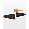 Bullseye Equilateral Triangles-Even-2", 4", 6", 8" Finished Sides for Studio
