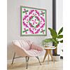 GO! Through the Fractured Glass Wall Hanging Pattern