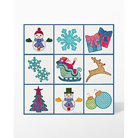 GO! Holiday Elements Machine Embroidery Set by Marjorie Busby (BQ-HELe)