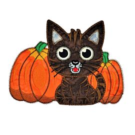 GO! Pumpkin Patch Kitten Embroidery Specialty Designs