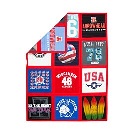 Reversible T-Shirt Quilt Kit with Sash-in-a-Dash™