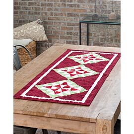 GO! Morning Star Holiday Table Runner Pattern