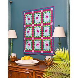 GO! Pretty in Pink Throw Quilt Pattern