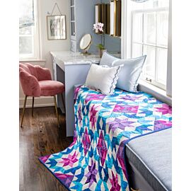 GO! Mixed Berry Bliss Throw Quilt Pattern