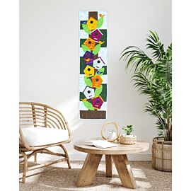 GO! Bird House High Rise Wall Hanging Pattern