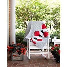 GO! Modern Lotus Throw Quilt Pattern
