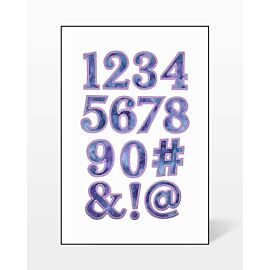 GO! Classic 2" Numbers and Symbols 2 Embroidery by V-Stitch Designs