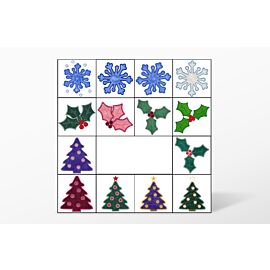 Holiday Medley Embroidery by V-Stitch Designs