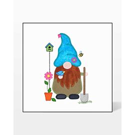 GO! Gardening Gnome Embroidery by V-Stitch Designs