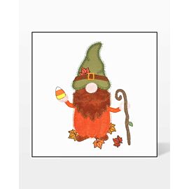 GO! Pumpkin Gnome Embroidery by V-Stitch Designs