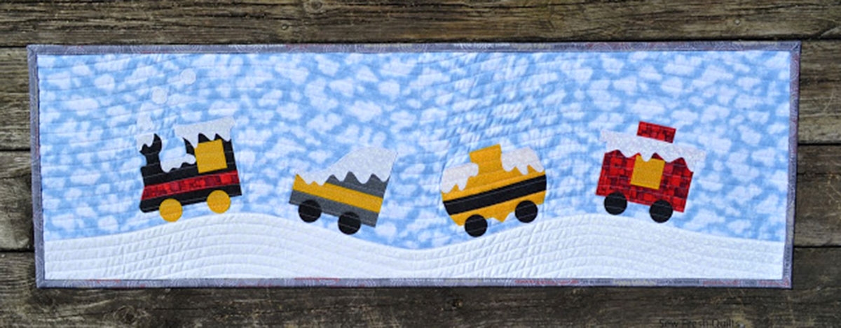 GO! Train Table Runner