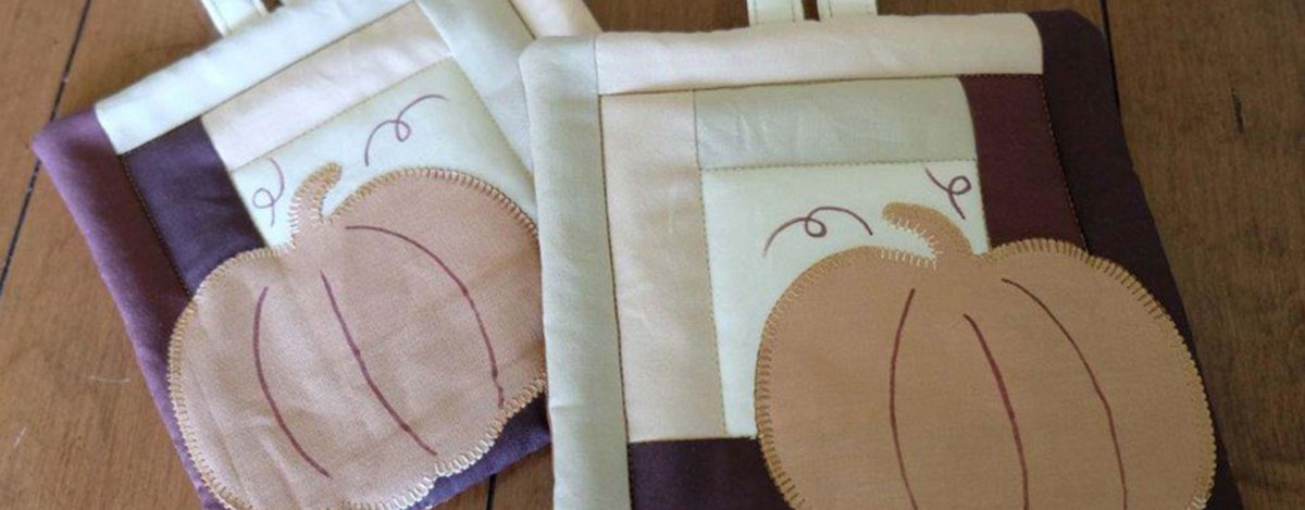 Pumpkin Pot Holders