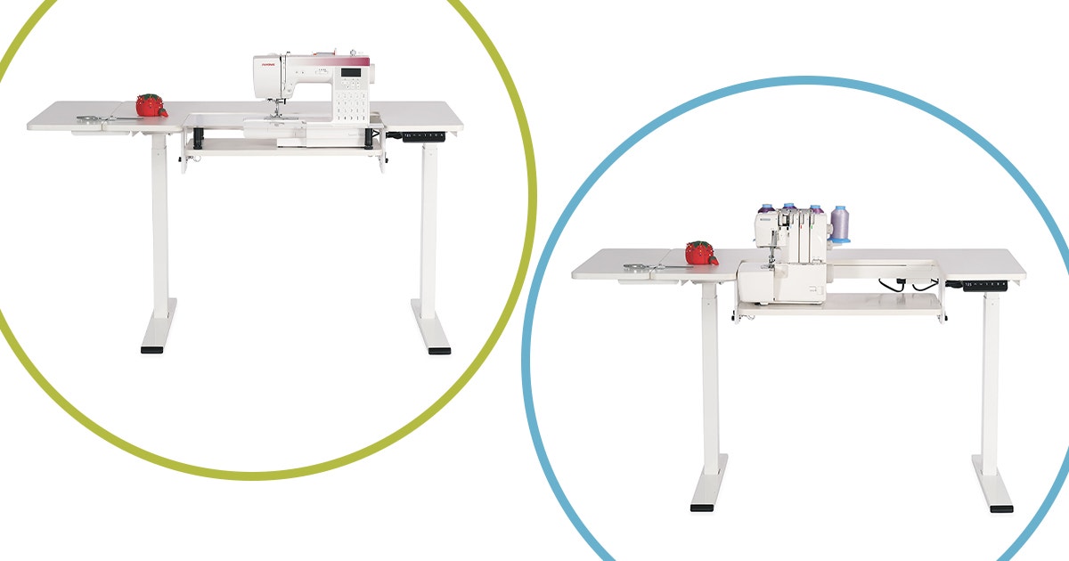 Meet the Eleanor II Sewing and Serger Table: One Workspace, Every Step