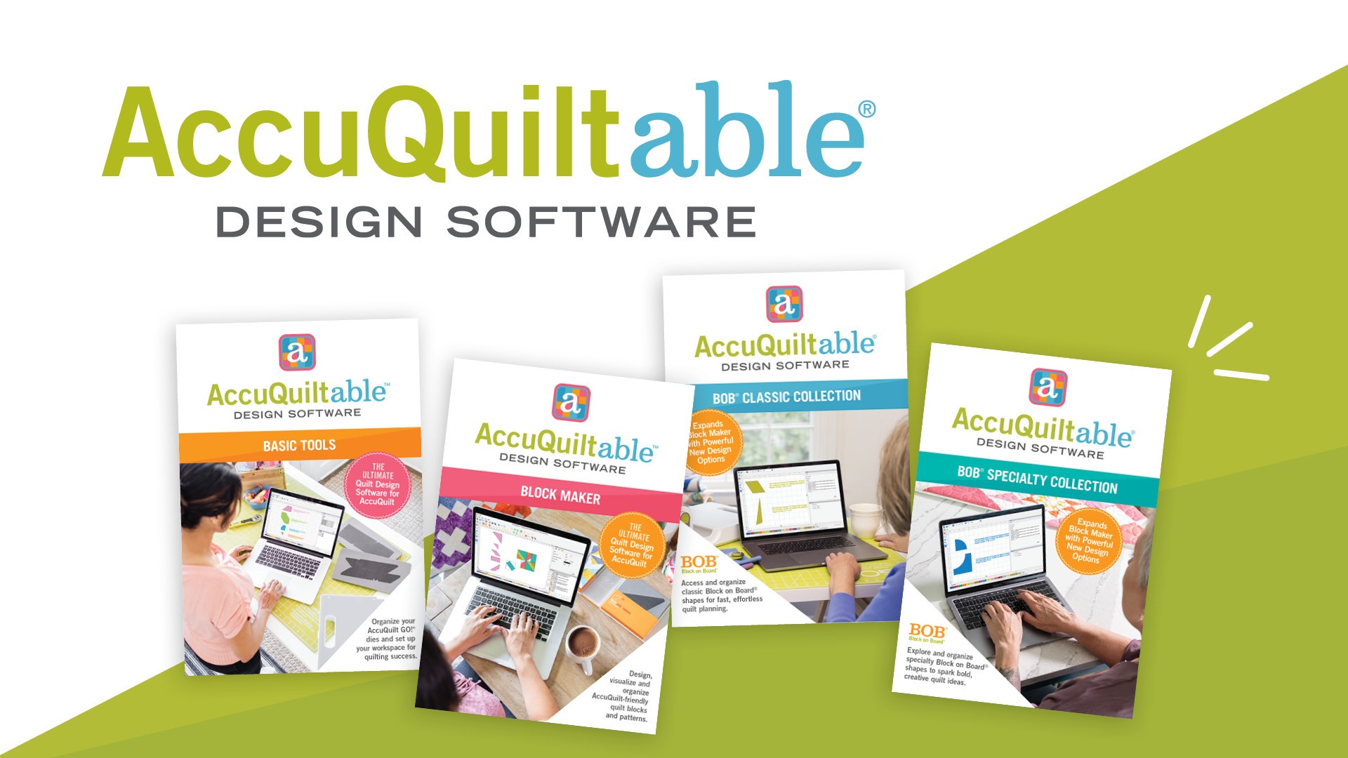 AccuQuiltable BOB® Module — Design Quilts with Block on Board Dies