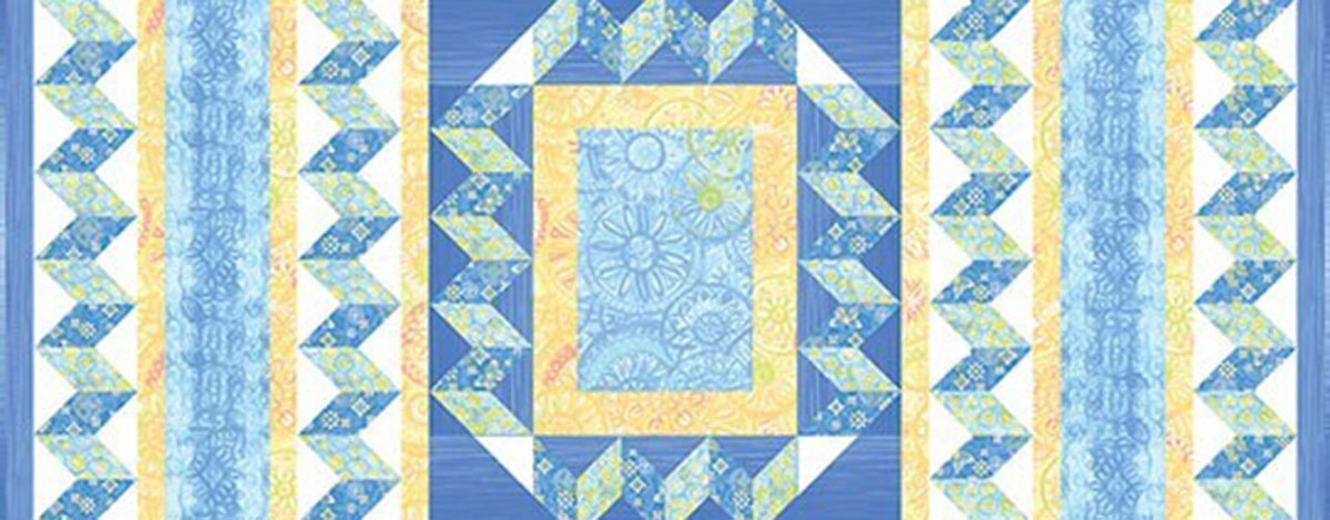 A Unique Chevron Quilt Pattern