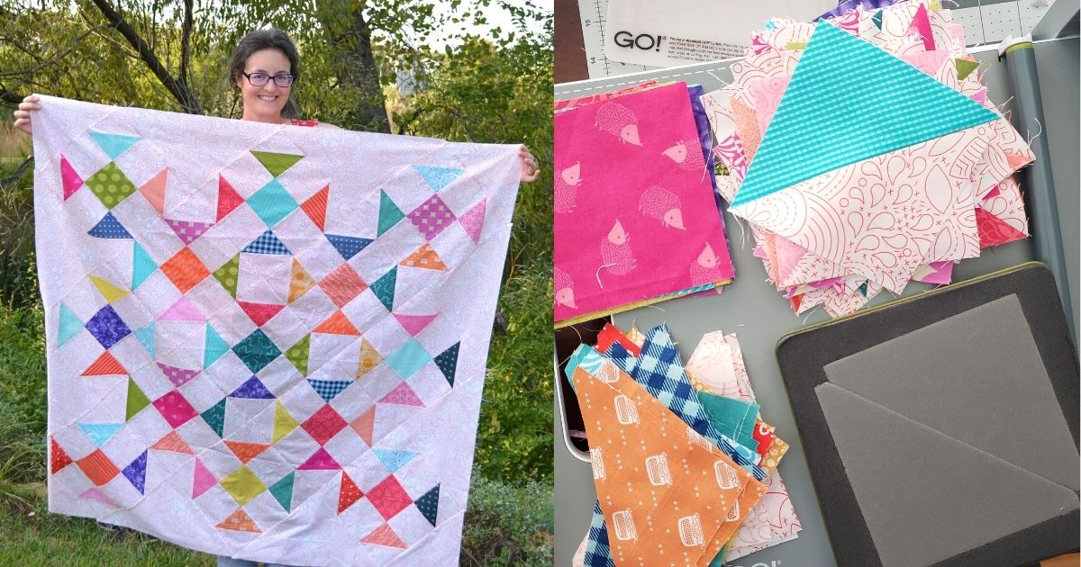 Scrappy Shoo Fly Quilt