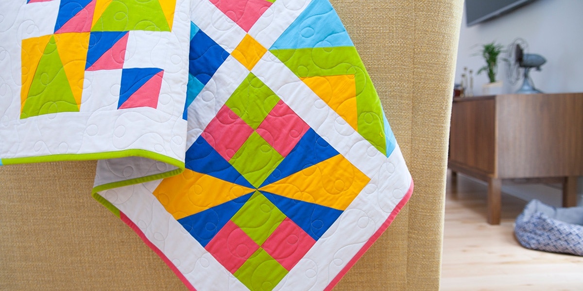 Learn the Secret to Creating Unique Quilts by Combining the GO! Qube™ 6" and 12" Sets – Part 6