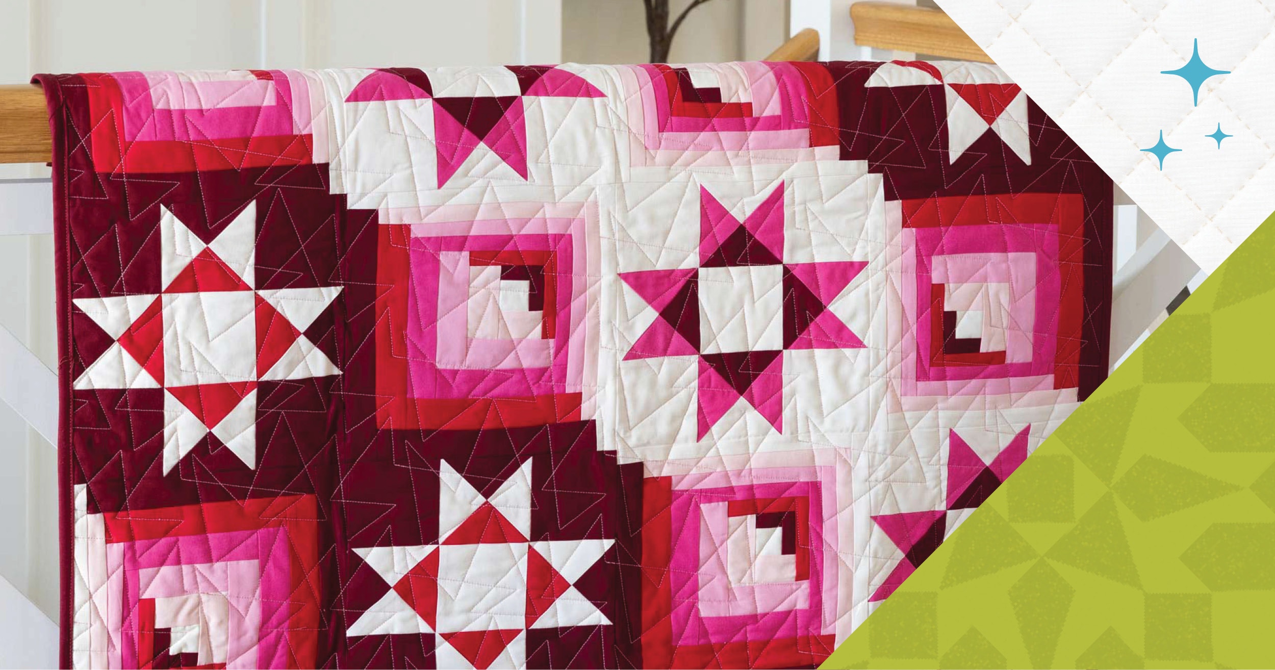 GO! Curved Log Cabin AccuQuilt-Along: Free Pattern, Schedule and Fabric Tips