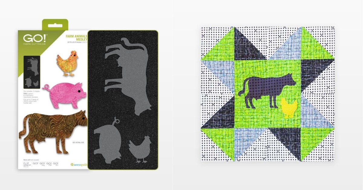 Farm Animal Decor, Add Rustic Charm to Any Space Using This Applique
