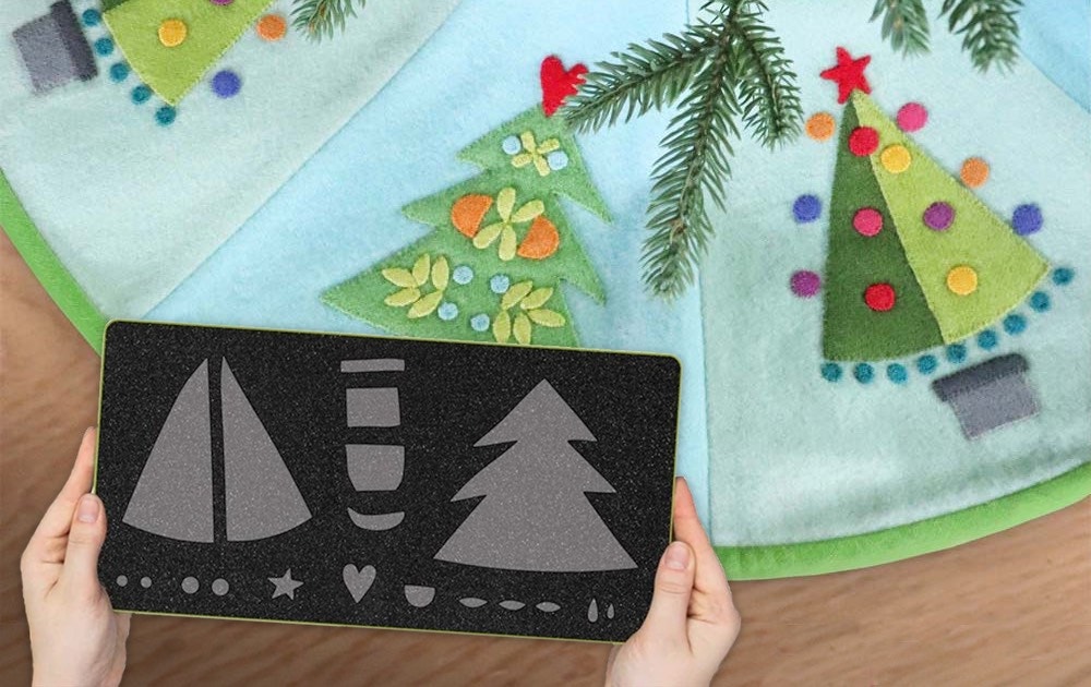 GO! Tinsel Die by Sue Spargo Brings 19 Shapes for Creating with Wool, Cotton, Felt and More