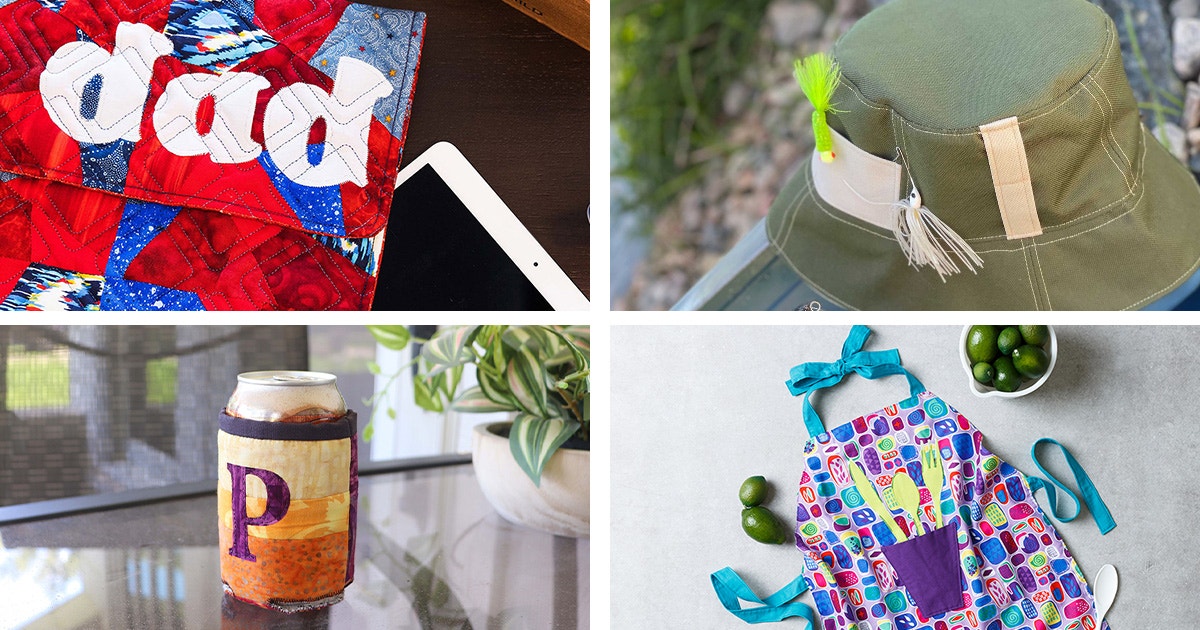10 Father’s Day Sewing Projects for Four Types of Dads