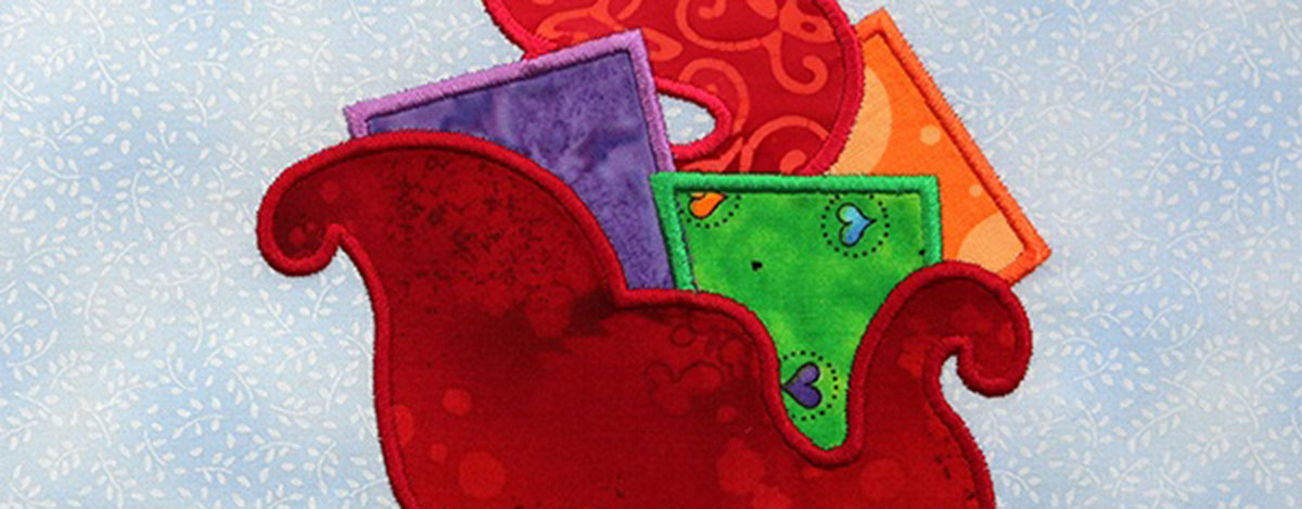 Winter Bliss Quilt Block Machine Embroidery Tutorial
