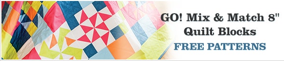 AccuQuilt GO! Mix and Match 8 inch Block Ideas