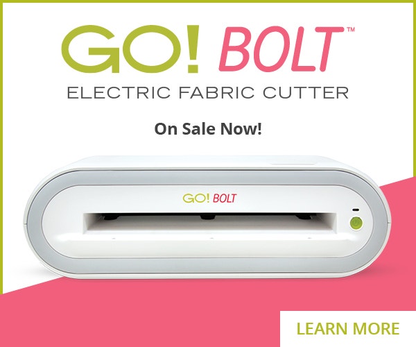 Introducing the GO! Bolt Electric Fabric Cutter &ndash; Click to Learn More