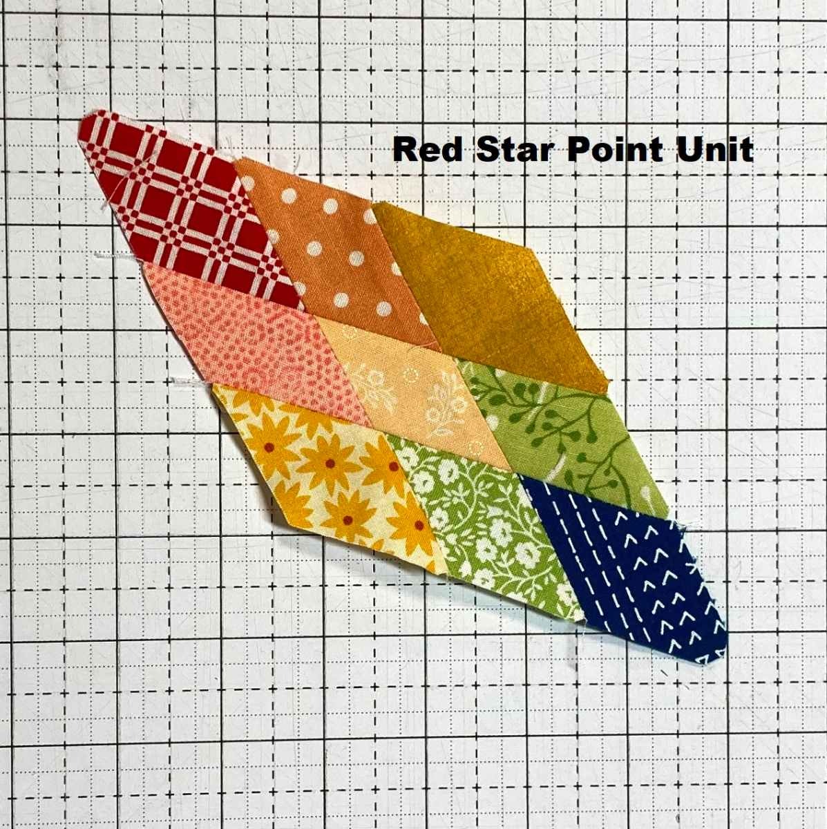 Scrappy Prairie Star Quilt Tutorial13