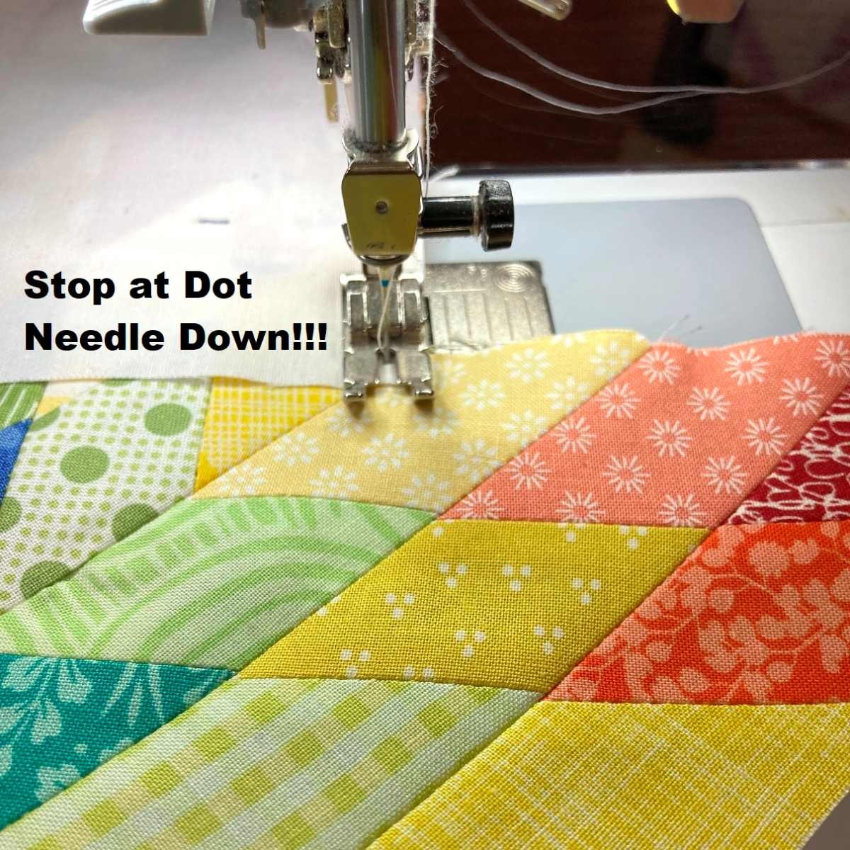 Scrappy Prairie Star Quilt Tutorial29