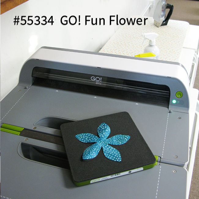 Using the AccuQuilt GO! Fun Flower die