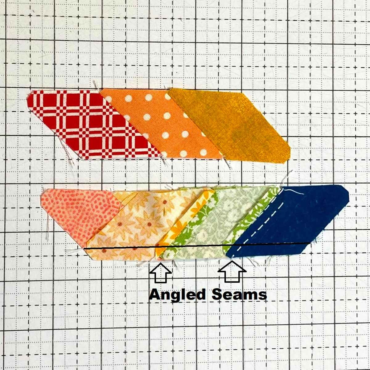 Scrappy Prairie Star Quilt Tutorial10