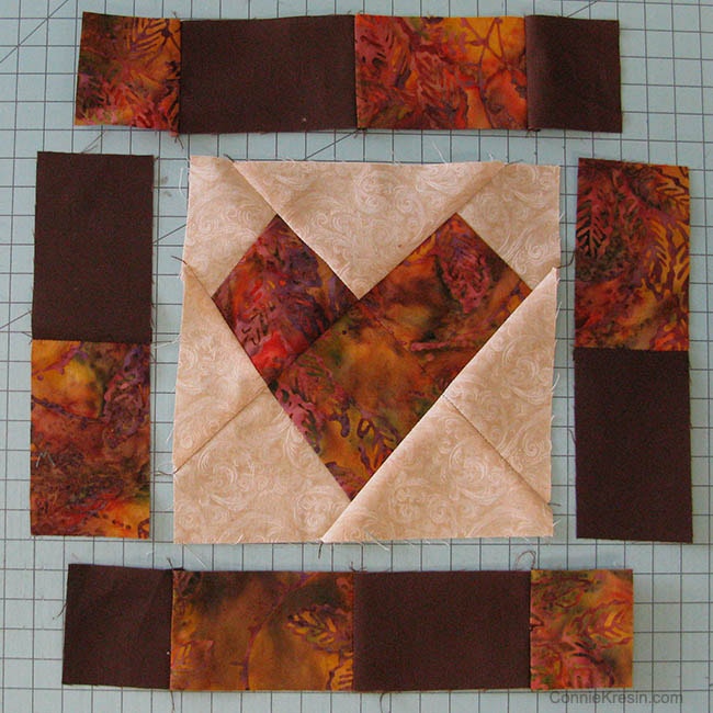 AccuQuilt GO! Wonky Heart Die Table Topper