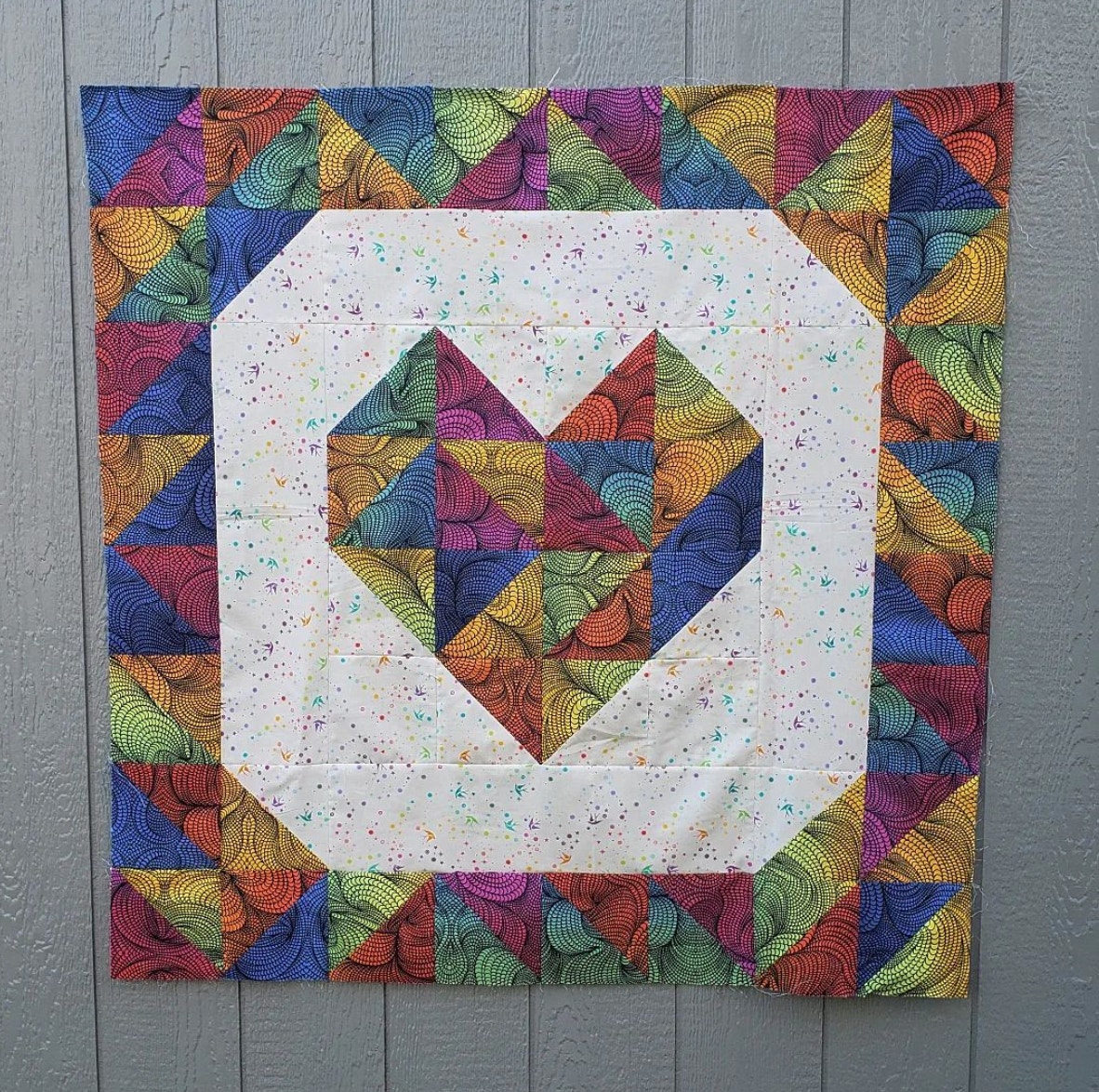 A Quilt Donated in April for the Quilt the World 2022 Campaign